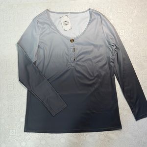 LaMode Ombré Blouse